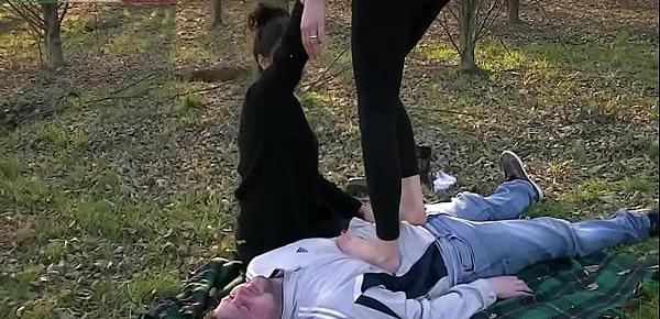  The Anna&039;s Experiences Part 2 -Foot Worship Outdoor
